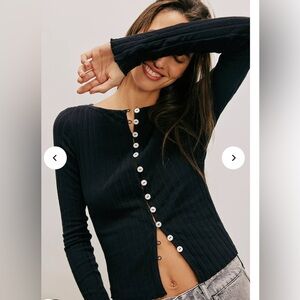 NWT Free People Tilly Long Sleeved Cardi
Dark Navy brand new never worn
